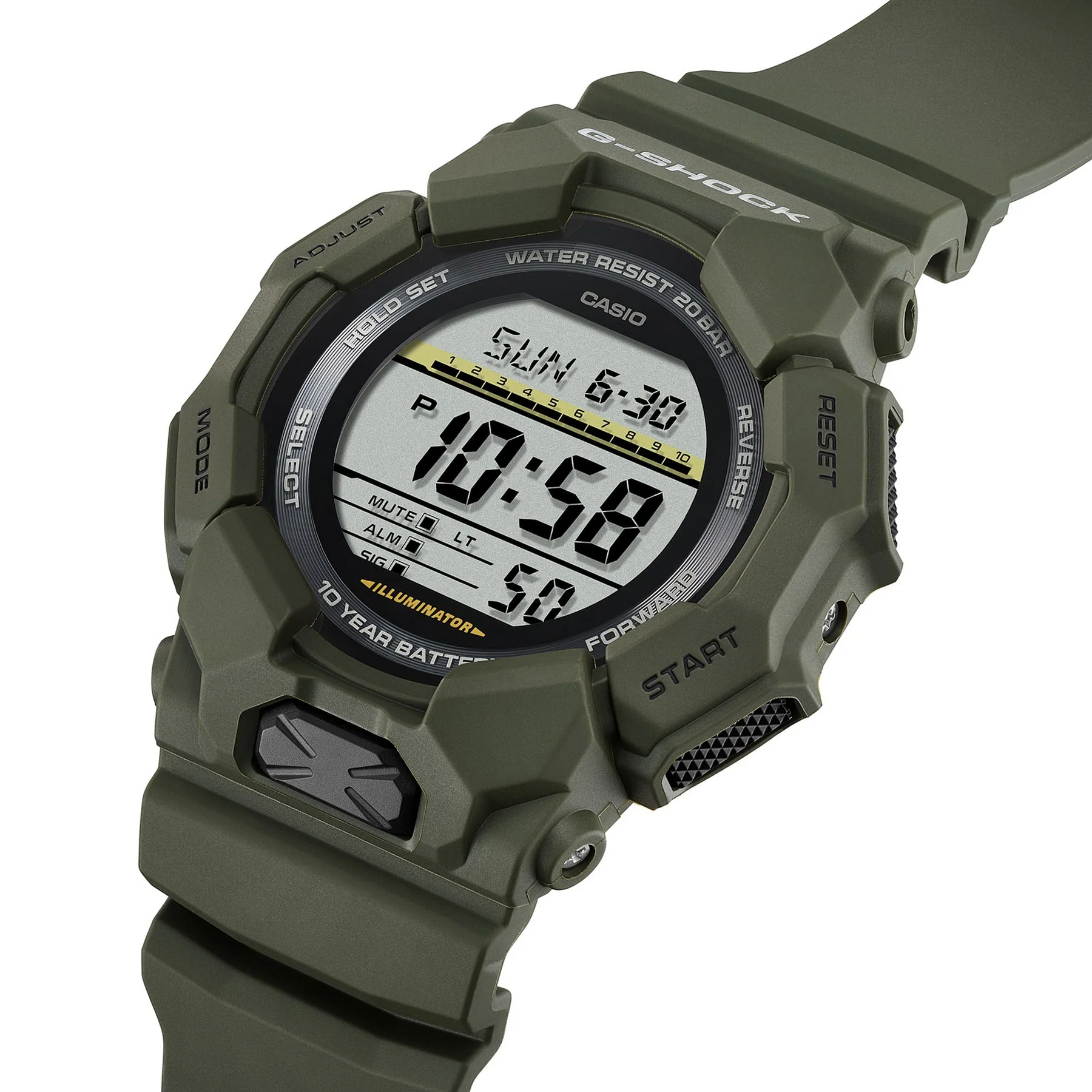 Casio G-SHOCK Men's Resin Quartz Watch GD010-3D