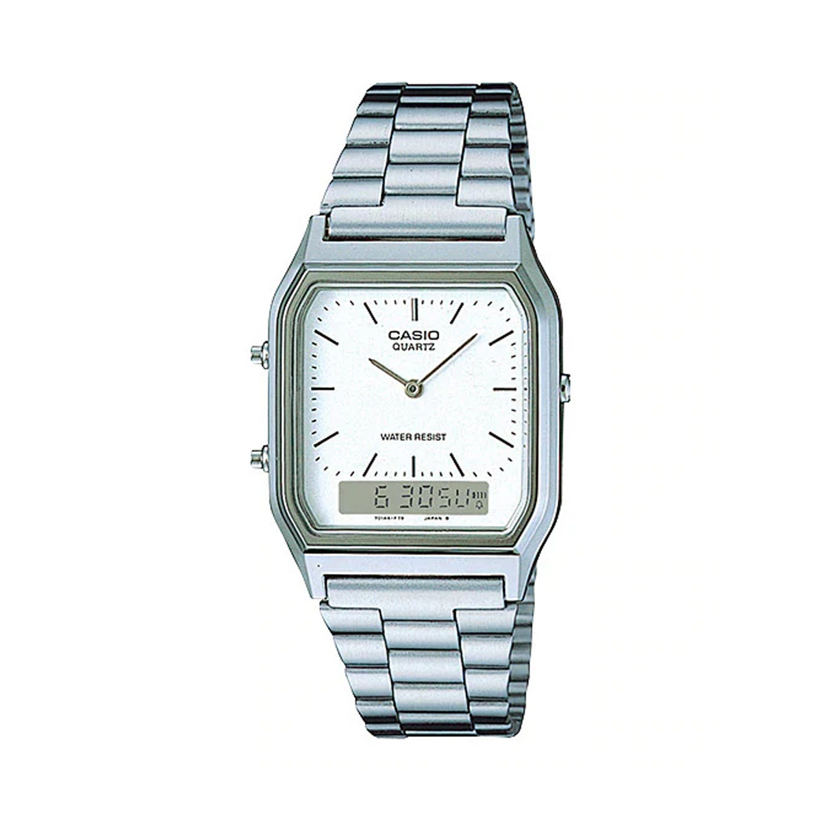 Casio Vintage Men's Stainless Steel Quartz Watch AQ230A-7DS