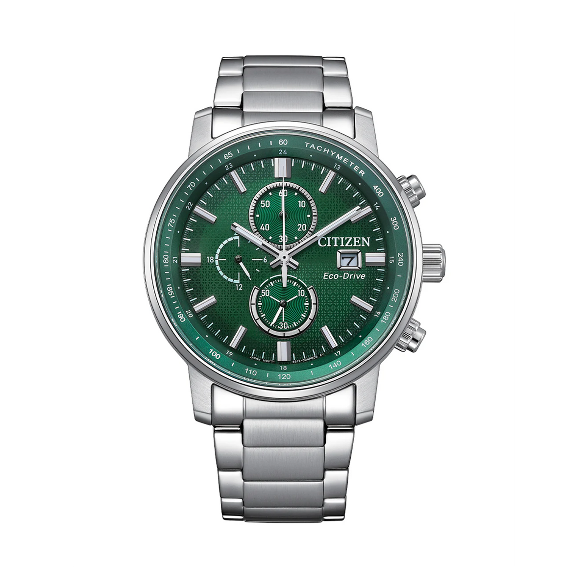 Citizen Men's Green Quartz Chronograph Watch CA0840-87X