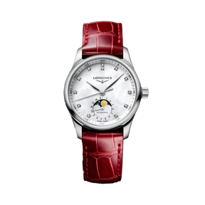 Longines Master Women's 34mm Automatic Moonphase Watch L2.409.4.87.2