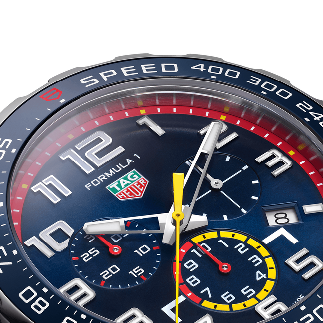 TAG Heuer Formula 1 x Red Bull Racing Men's 43mm Quartz Chronograph Watch CAZ101AL.FT8052