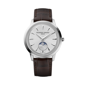 Frederique Constant 37mm Quartz Moonphase Watch FC-206S3S6