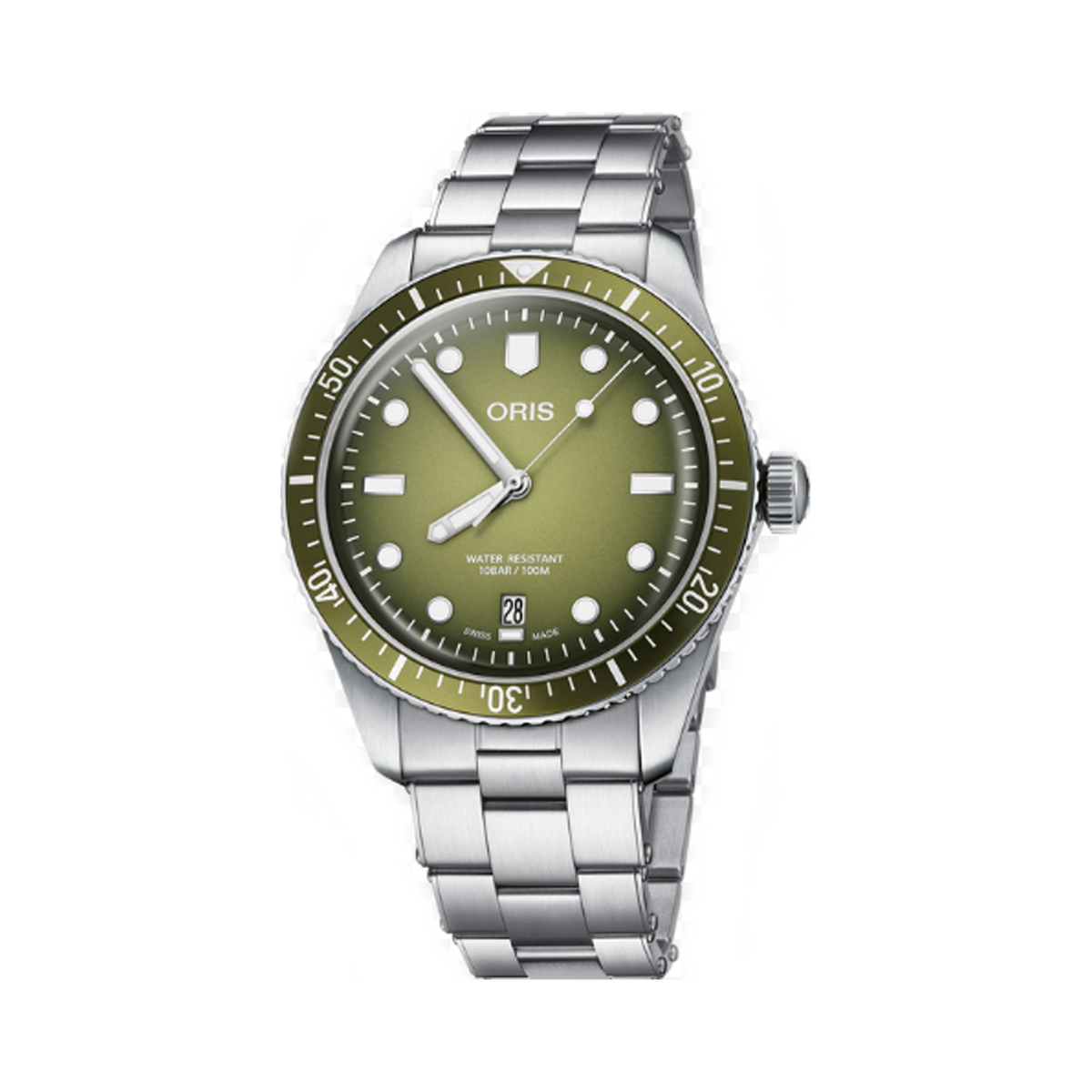 Oris Sixty Five Diver Men's 40mm Stainless Steel Automatic Watch 733 7707 4057MB