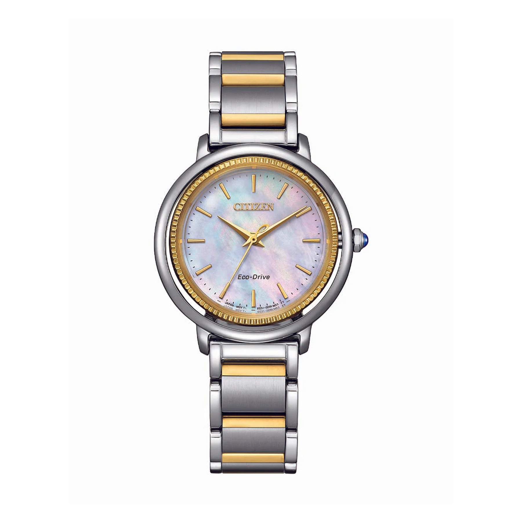 Citizen L Collection Women's 31mm Mother of Pearl Eco Drive Watch EM1104-83D