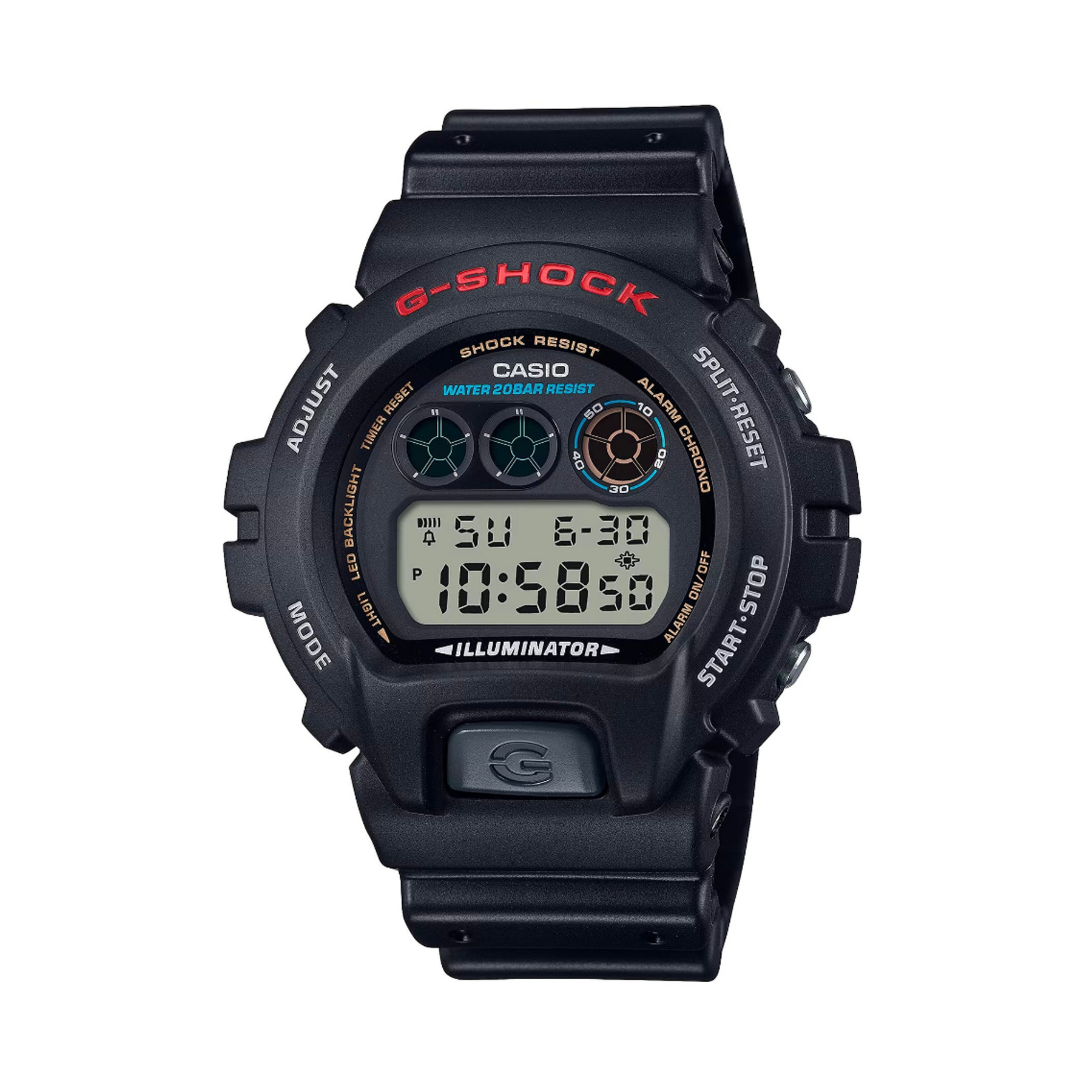 Casio G-SHOCK Men's Resin Digital Sport Watch DW6900U-1D