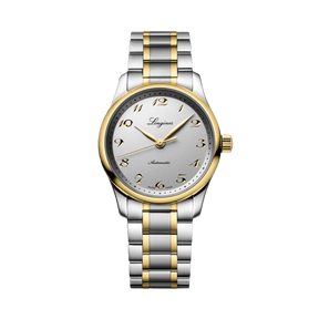 Longines Master Women's 34mm Stainless Steel & 18ct Yellow Automatic Watch L2.357.5.72.7