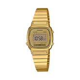 Casio Vintage Petite Gold Plated Quartz Watch LA670WGA-9