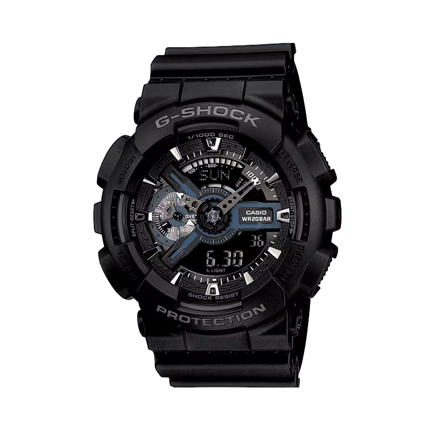 Casio G-SHOCK Men's Analogue Digital Resin Watch GA110-1B