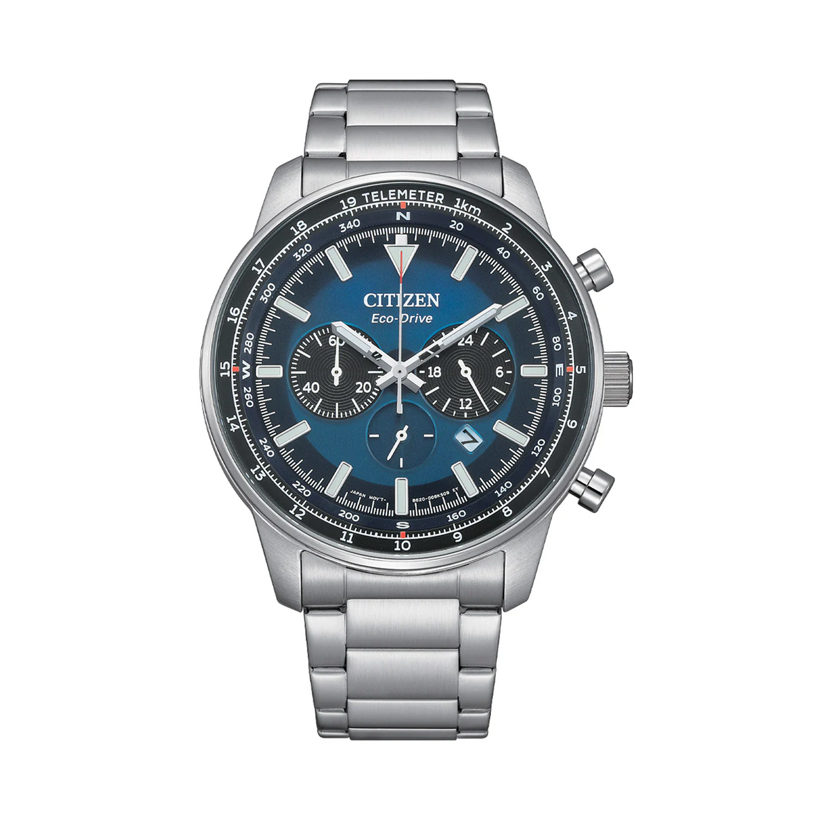 Citizen Men's Blue Quartz Chronograph Watch CA4500-91L
