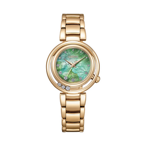 Citizen L Collection Women's 29mm Green Eco Drive Watch EM1113-82Y