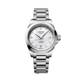 Longines Conquest Women's 34mm Stainless Steel Automatic Watch L3.430.4.87.6