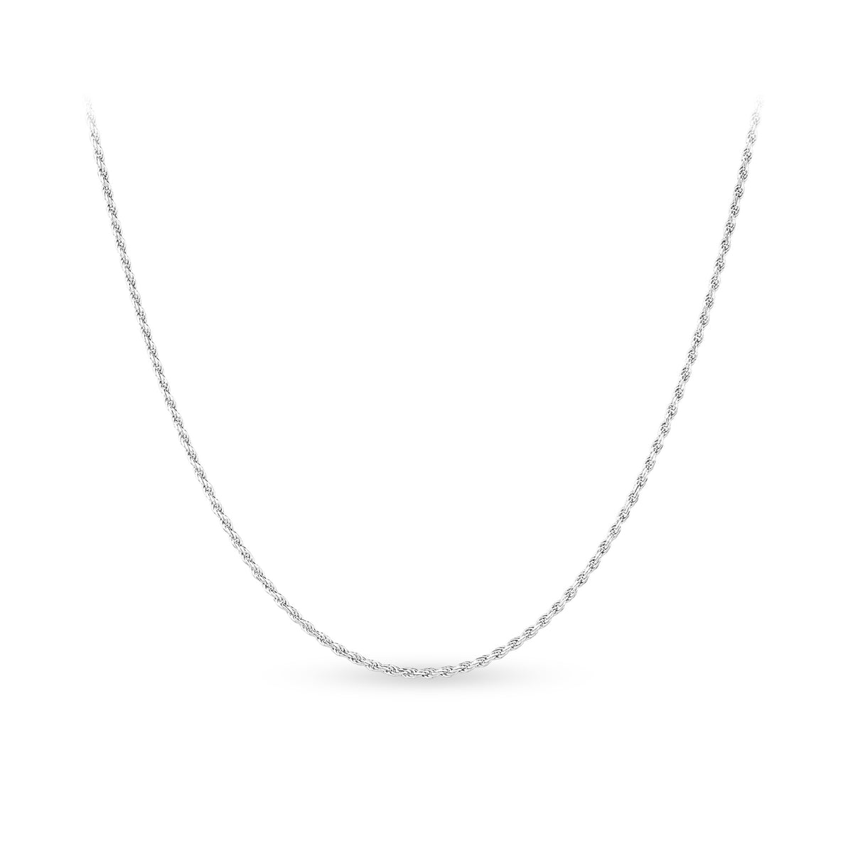 Rope Chain in Sterling Silver