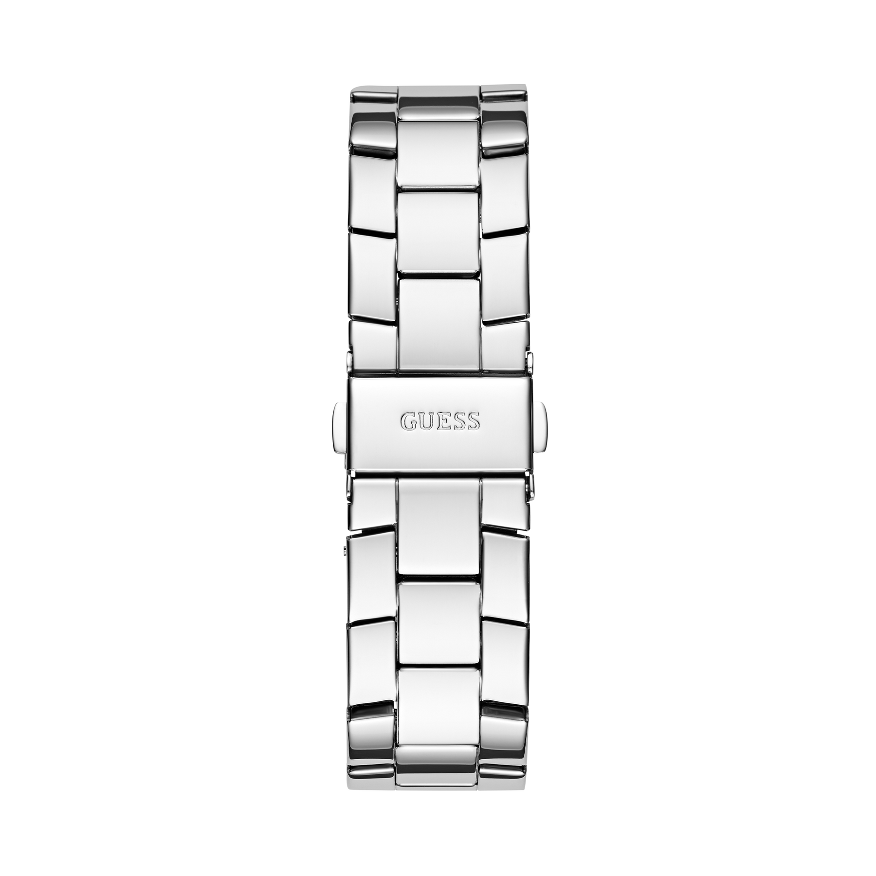 Guess Men's 40mm Sterling Silver Quartz Watch GW0771L1