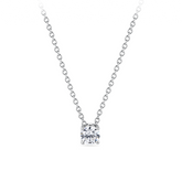 Cubic Zirconia Pendant in Sterling Silver