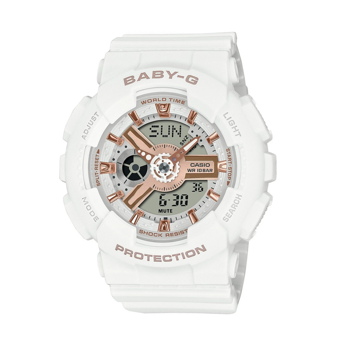 Casio BABY-G Women's Analogue Digital Watch BA110XRG-7A