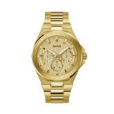 Guess Men's 46mm Gold PVD Quartz Watch GW0798G2