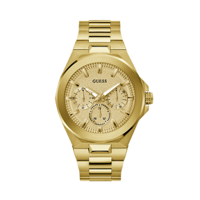 Guess Men's 46mm Gold PVD Quartz Watch GW0798G2