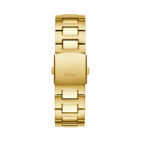 Guess Men's 46mm Gold PVD Quartz Watch GW0798G2