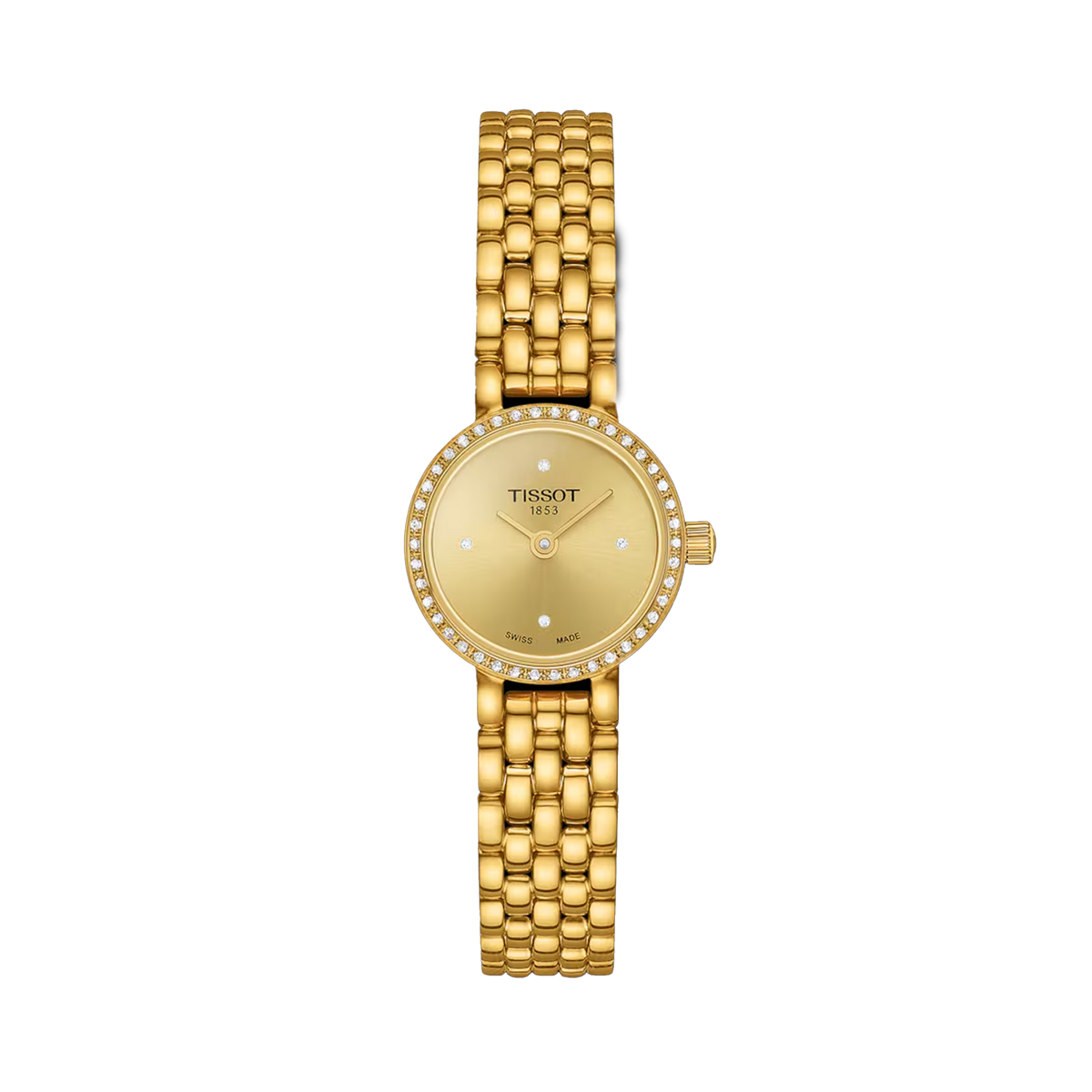 Tissot Lovely Women's 19.50mm Gold PVD Quartz Watch T140.009.63.026.00