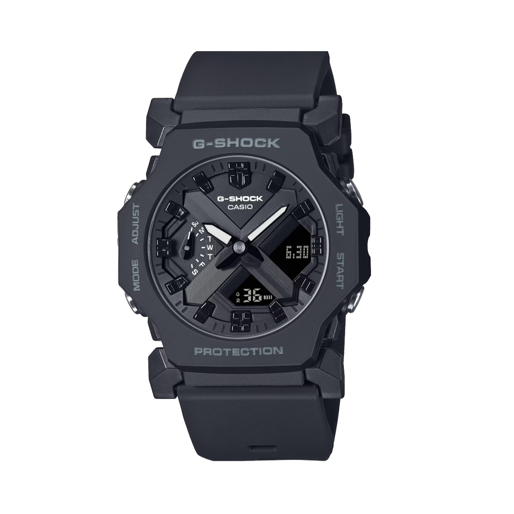 Casio G-SHOCK Resin Analogue Digital Watch GA2300-1A