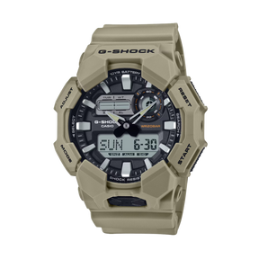 Casio G-SHOCK Men's Resin Analogue Digital Watch GA010-5AD