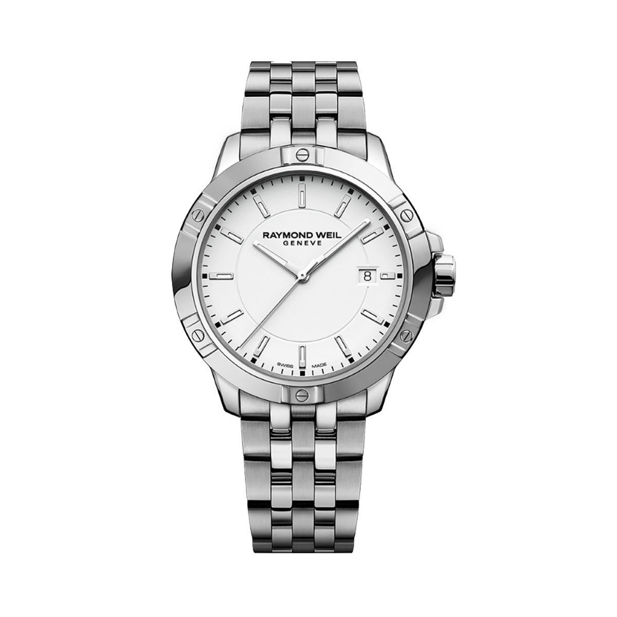 Raymond Weil Tango Men's 41mm White Quartz Watch 8160-ST-30041