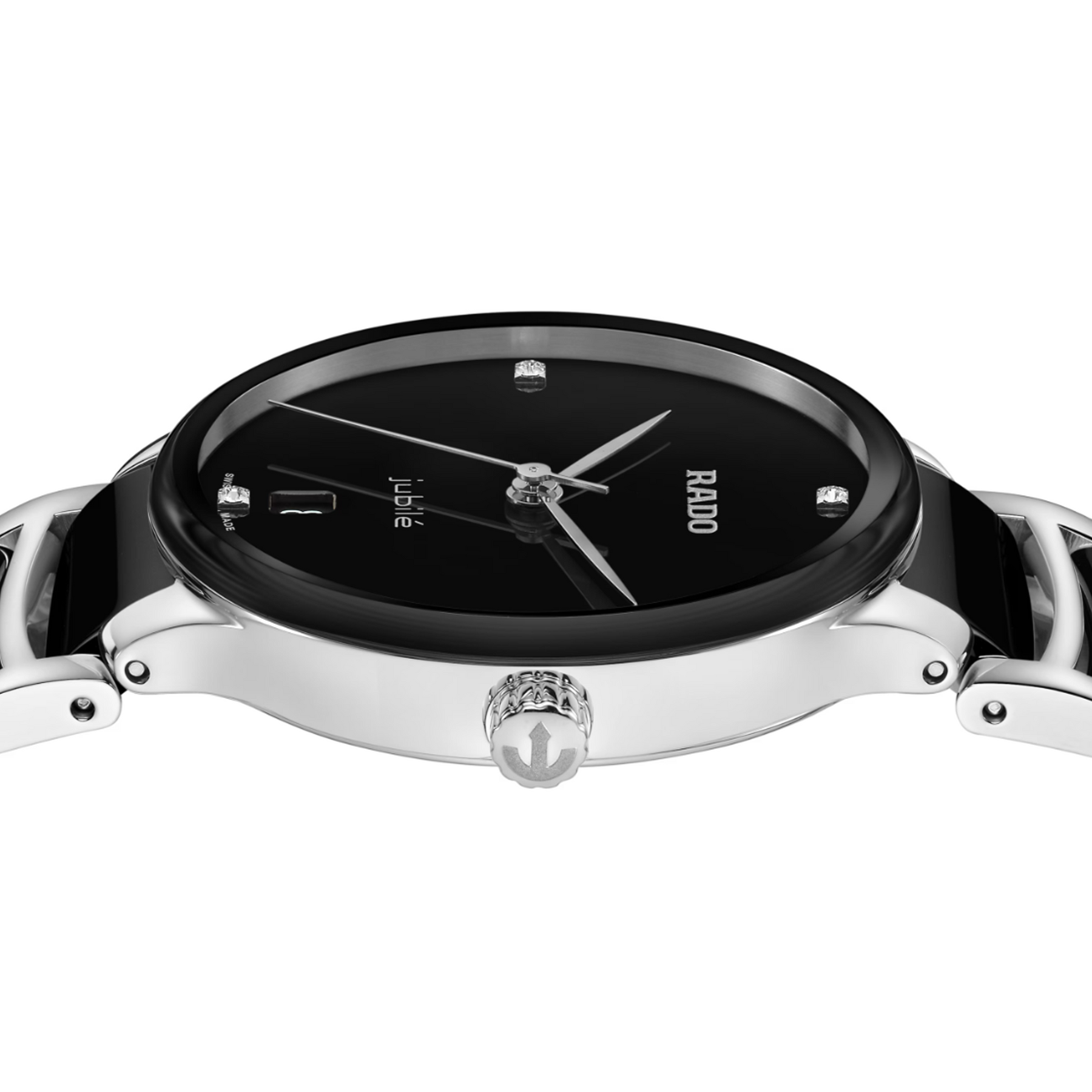 Rado Centrix Women's 35mm Ceramic & Stainless Steel Quartz Watch R30 040 712