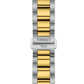 Tissot PR100 Men's 40mm Stainless Steel & Yellow IP Quartz Chronograph Watch T150.417.22.031.00