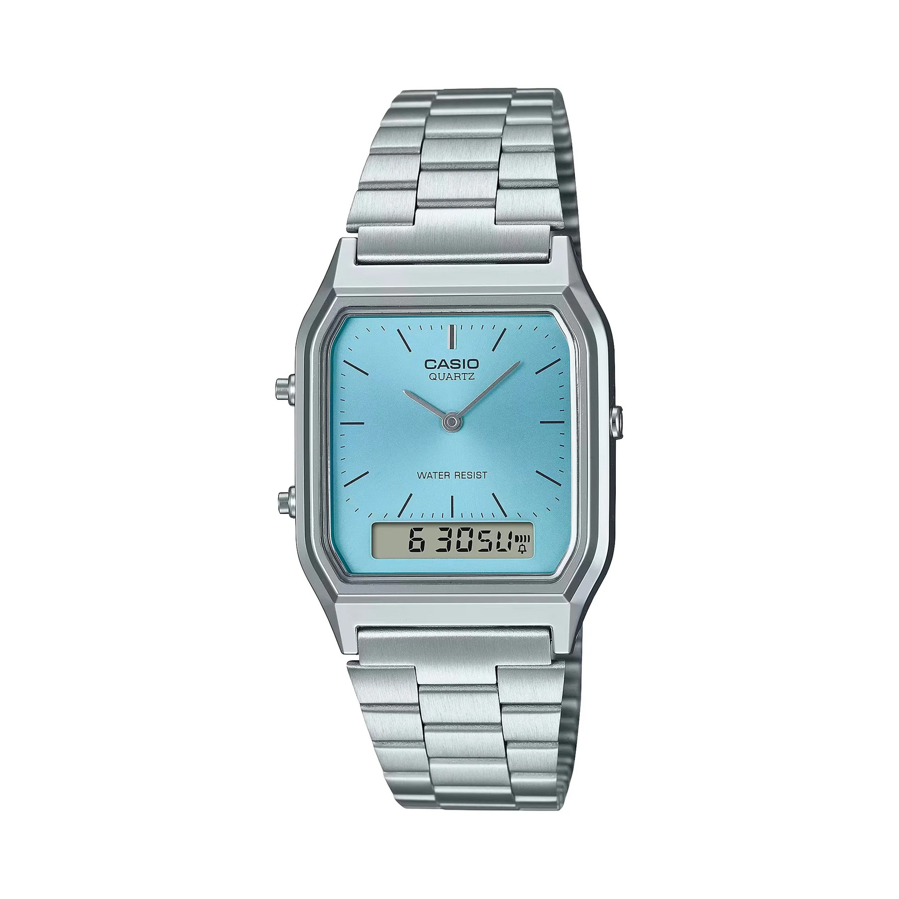 Casio Vintage Stainless Steel Quartz Watch AQ230A-2A1