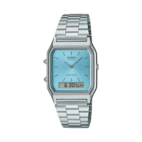 Casio Vintage Stainless Steel Quartz Watch AQ230A-2A1