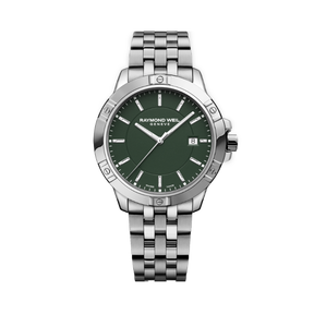 Raymond Weil Tango Men's 41mm Green Quartz Watch 8160-ST-52041