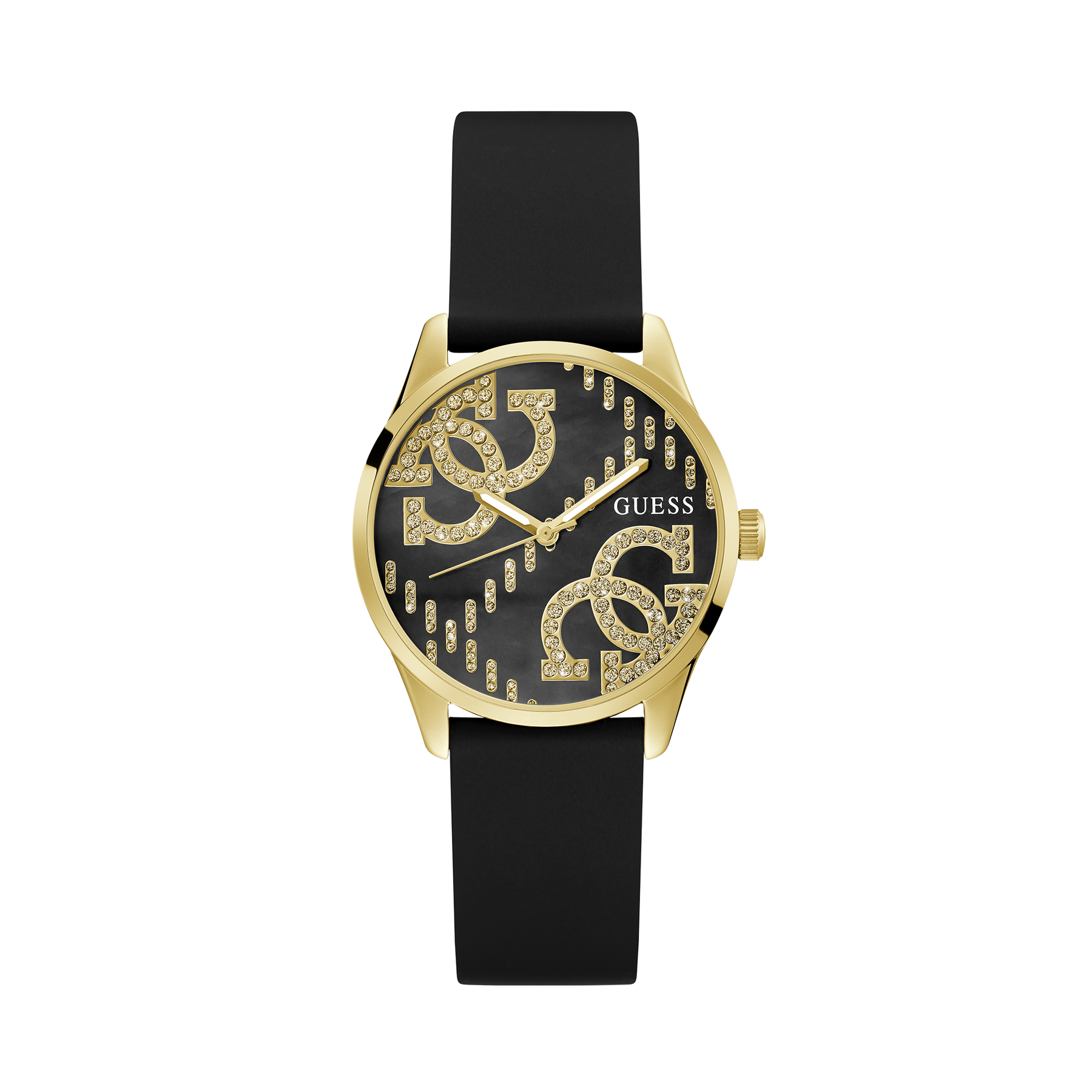 Guess Women's 36mm Gold PVD Quartz Watch GW0755L3