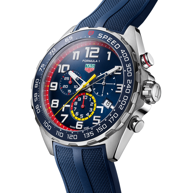 TAG Heuer Formula 1 x Red Bull Racing Men's 43mm Quartz Chronograph Watch CAZ101AL.FT8052