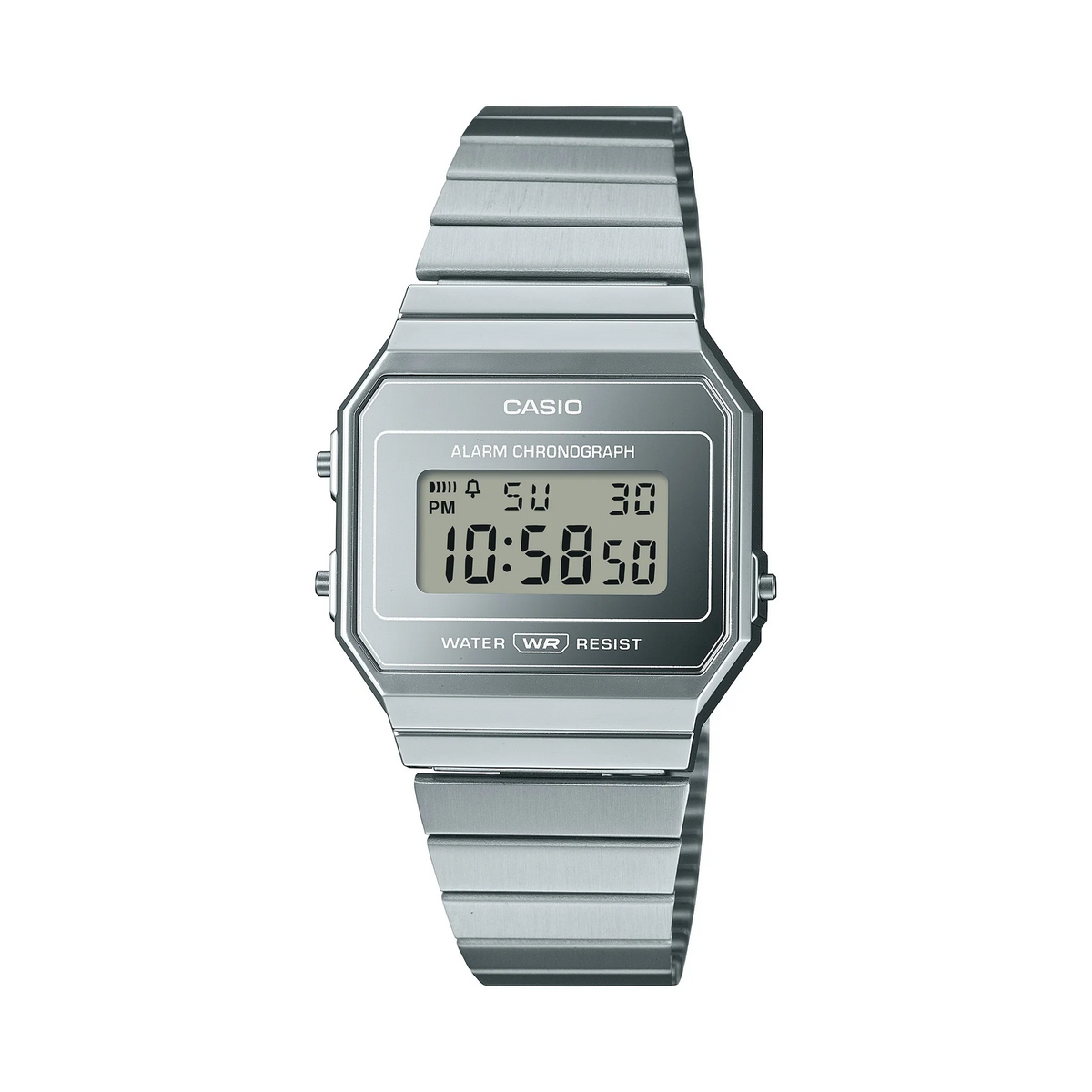 Casio Vintage Stainless Steel Quartz Watch A700WEV-7A