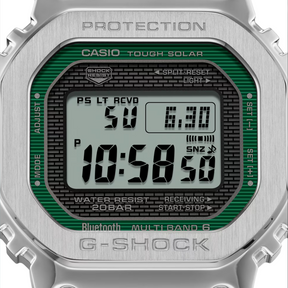 Casio G-SHOCK Stainless Steel Solar Watch GMWB5000D-3