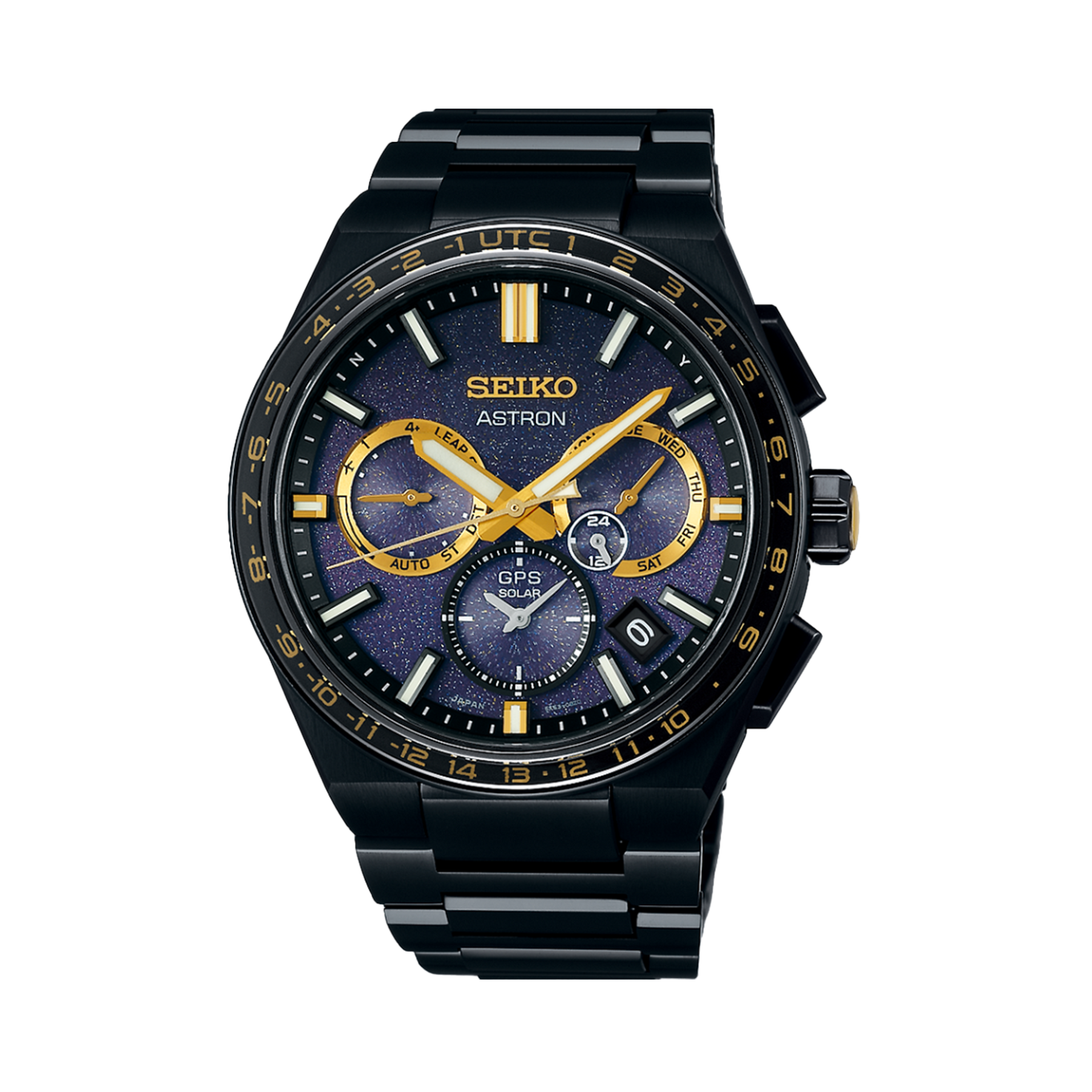 Seiko Astron Limited Edition Men's 42.70mm Solar GPS Watch SSH145J