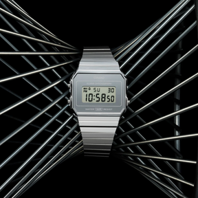 Casio Vintage Stainless Steel Quartz Watch A700WEV-7A