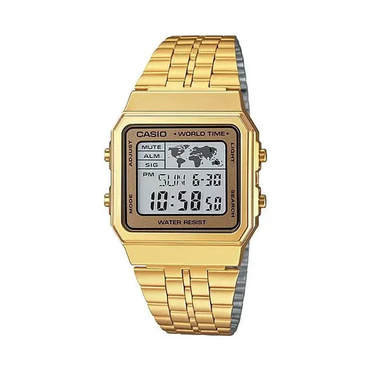 Casio Vintage Men's Gold PVD Quartz Watch A500WGA-9DF