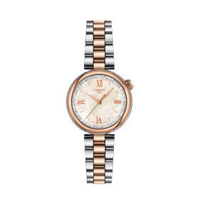 Tissot Women's Stainless Steel & Rose IP Quartz Watch T152.010.22.118.00