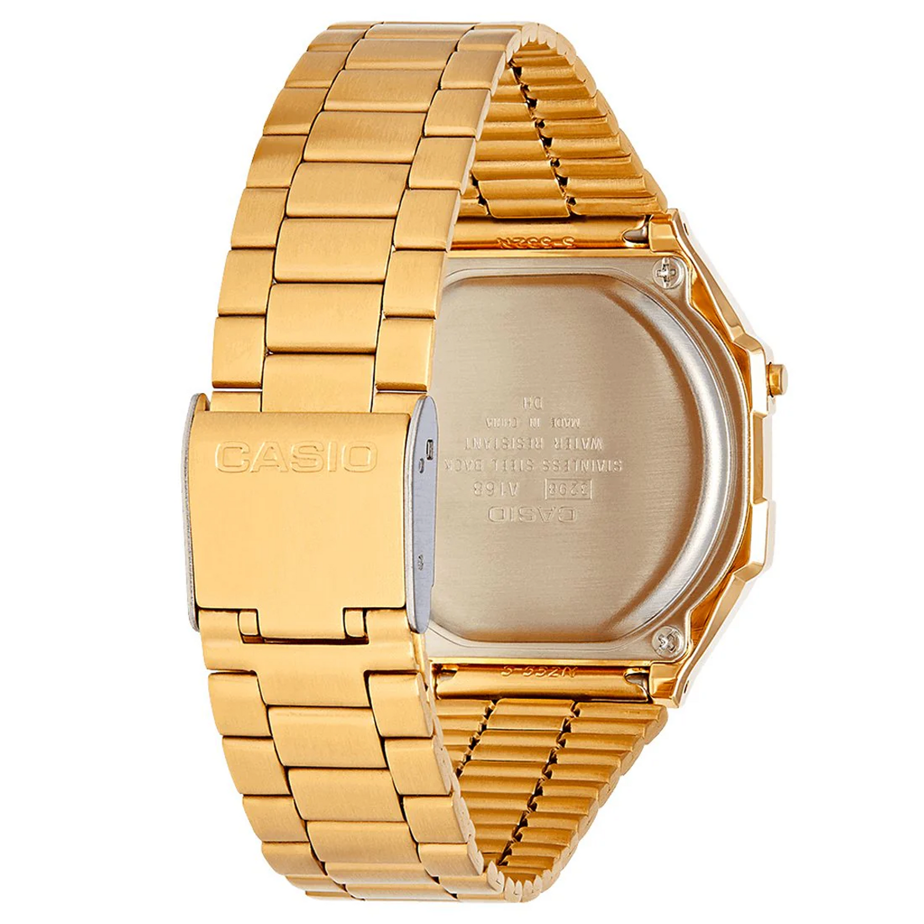 Casio Vintage Gold Plated Quartz Watch A168WG-9