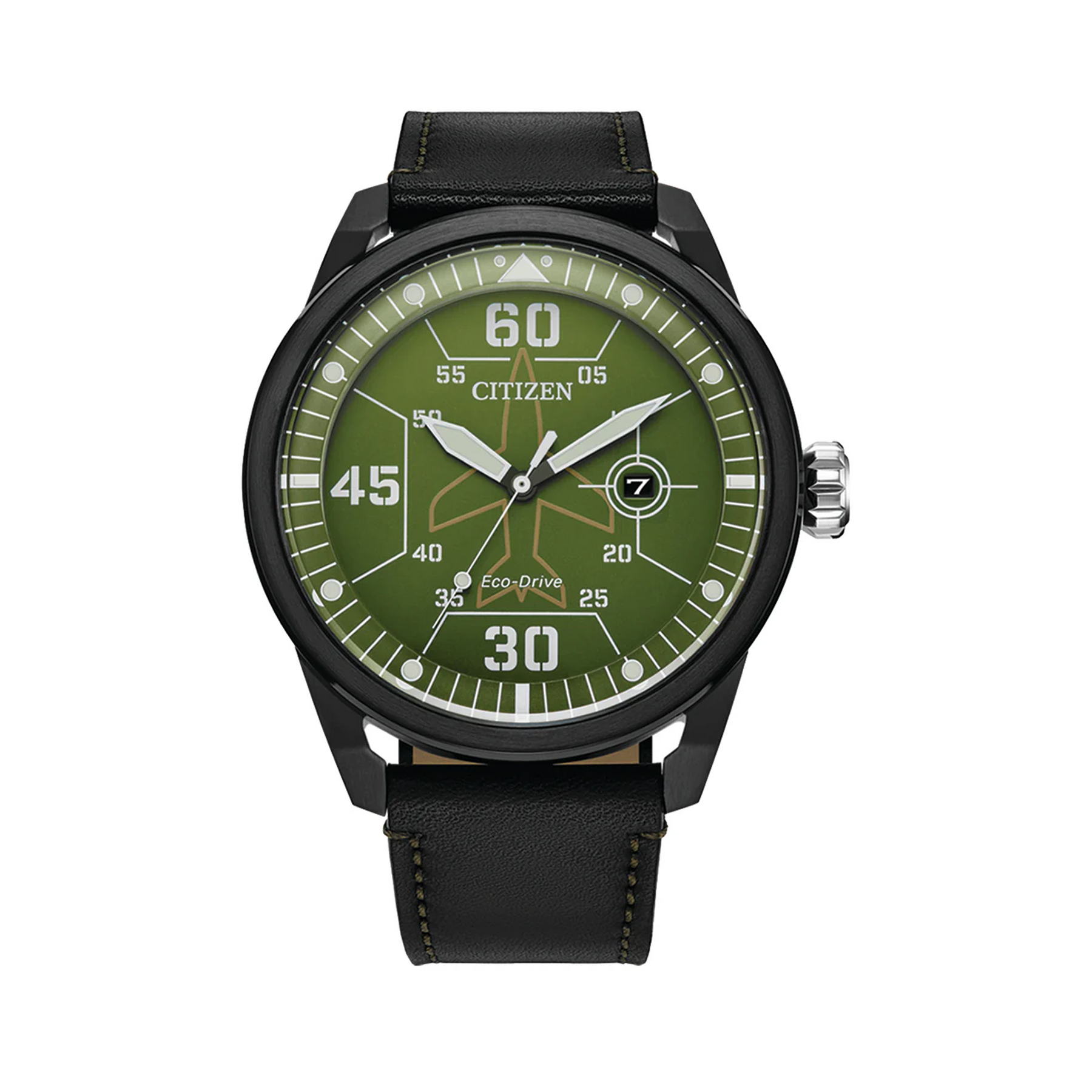 Citizen Sport Men's 42mm Green Eco Drive Watch AW1735-03X