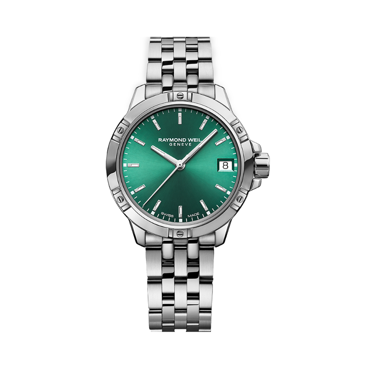 Raymond Weil Tango Women's 30mm Green Quartz Watch 5960-ST-52051