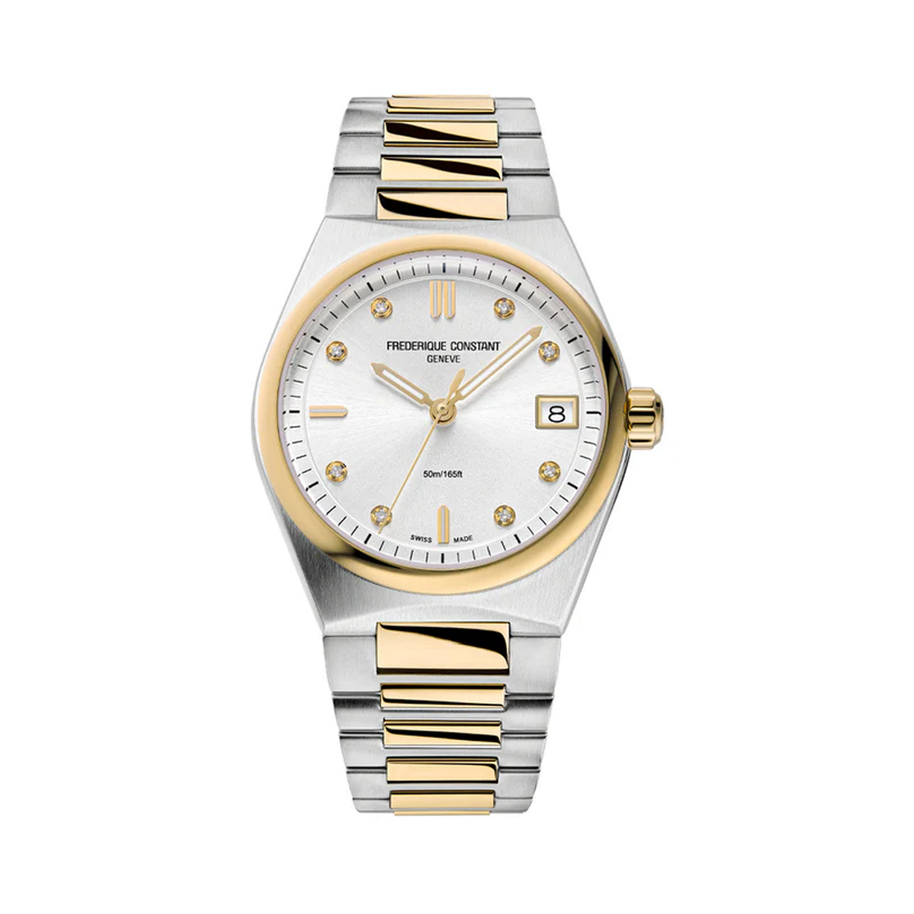 Frederique Constant Highlife Women's 31mm Quartz Stainless Steel & Yellow IP Watch FC-240VD2NH3B