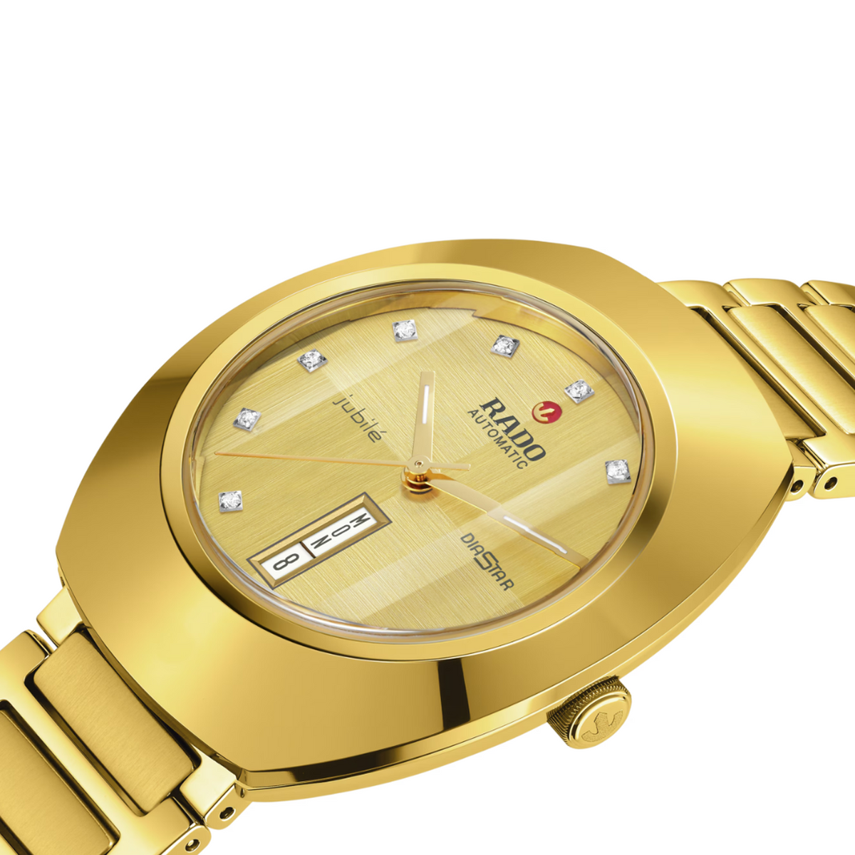 Rado Original Men's 38mm Ceramic & Yellow PVD Automatic Watch R12 161 733