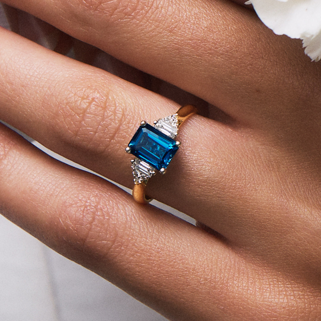 London blue topaz ring 2024