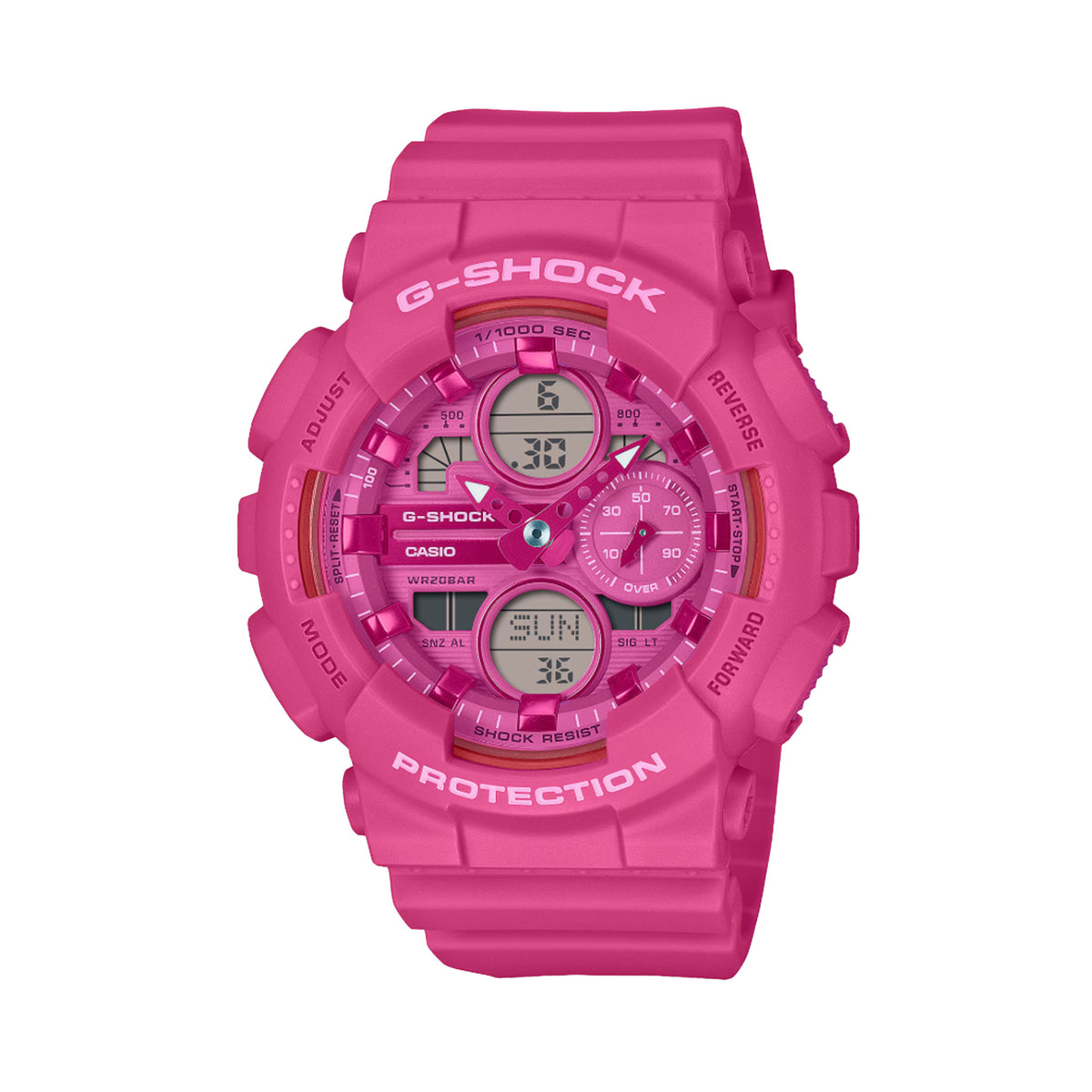 Casio G-SHOCK Women's Resin Quartz Watch GMAS140PP-4A