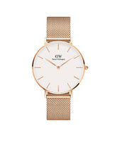 Daniel Wellington Petite 36 Melrose Rose Gold & White Watch