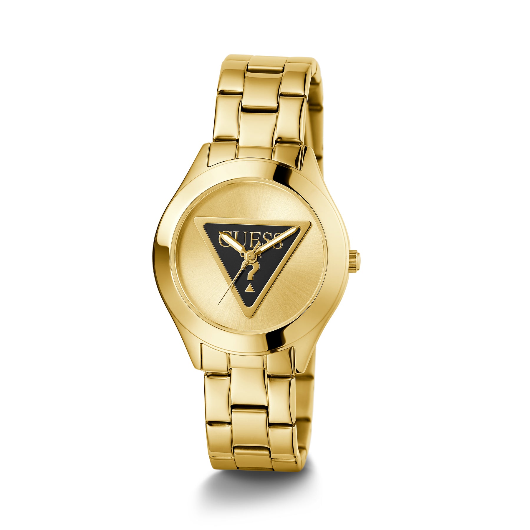 Guess Women's 34mm Gold Tri Plaque Quartz Watch GW0675L2