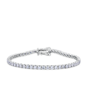 6.00ct TW Lab Grown Diamond Tennis Bracelet in 18ct White Gold