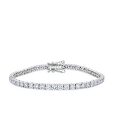 8.00ct TW Lab Grown Diamond Tennis Bracelet in 18ct White Gold